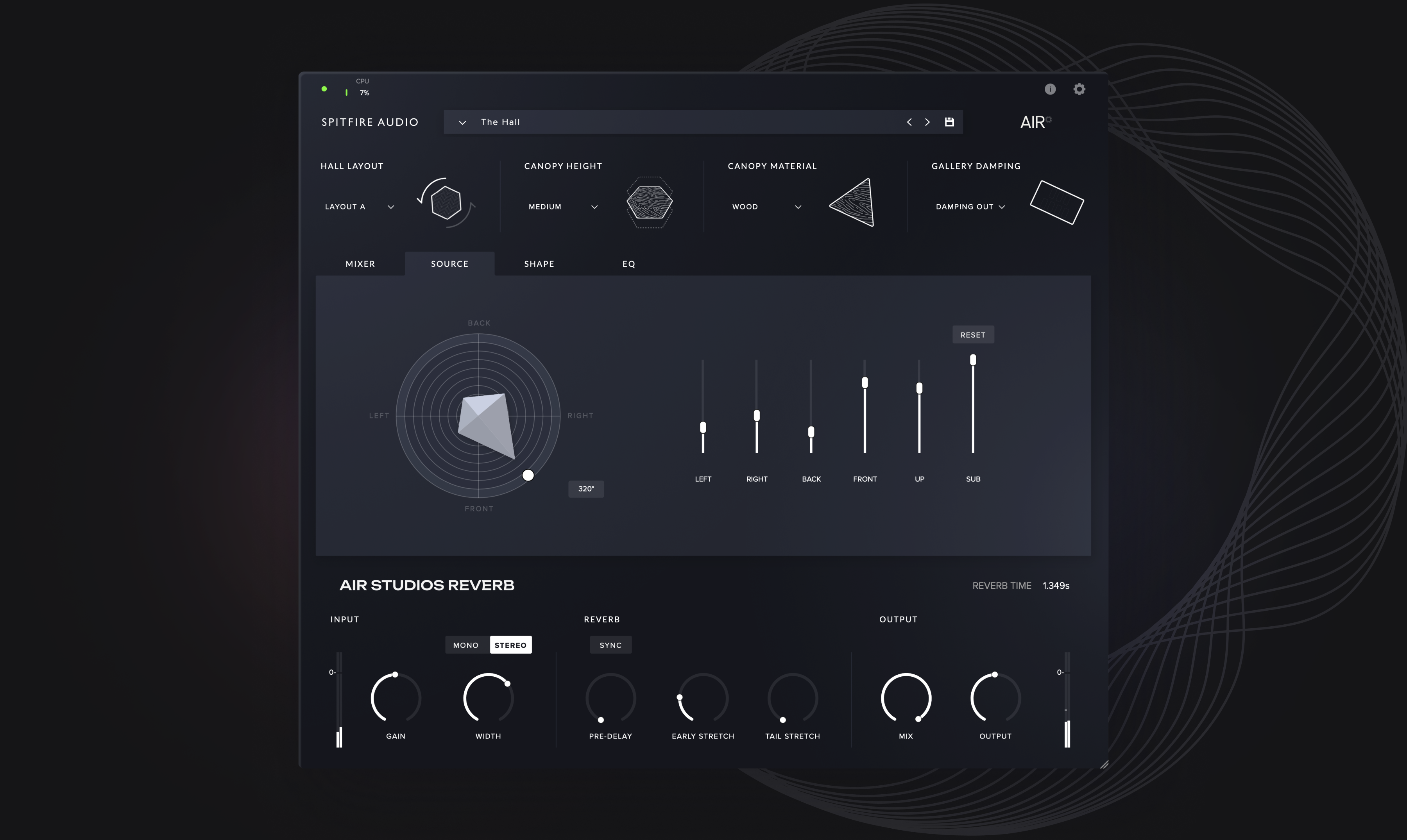 Spitfire Audio - AIR Studios Reverb Screenshot 3