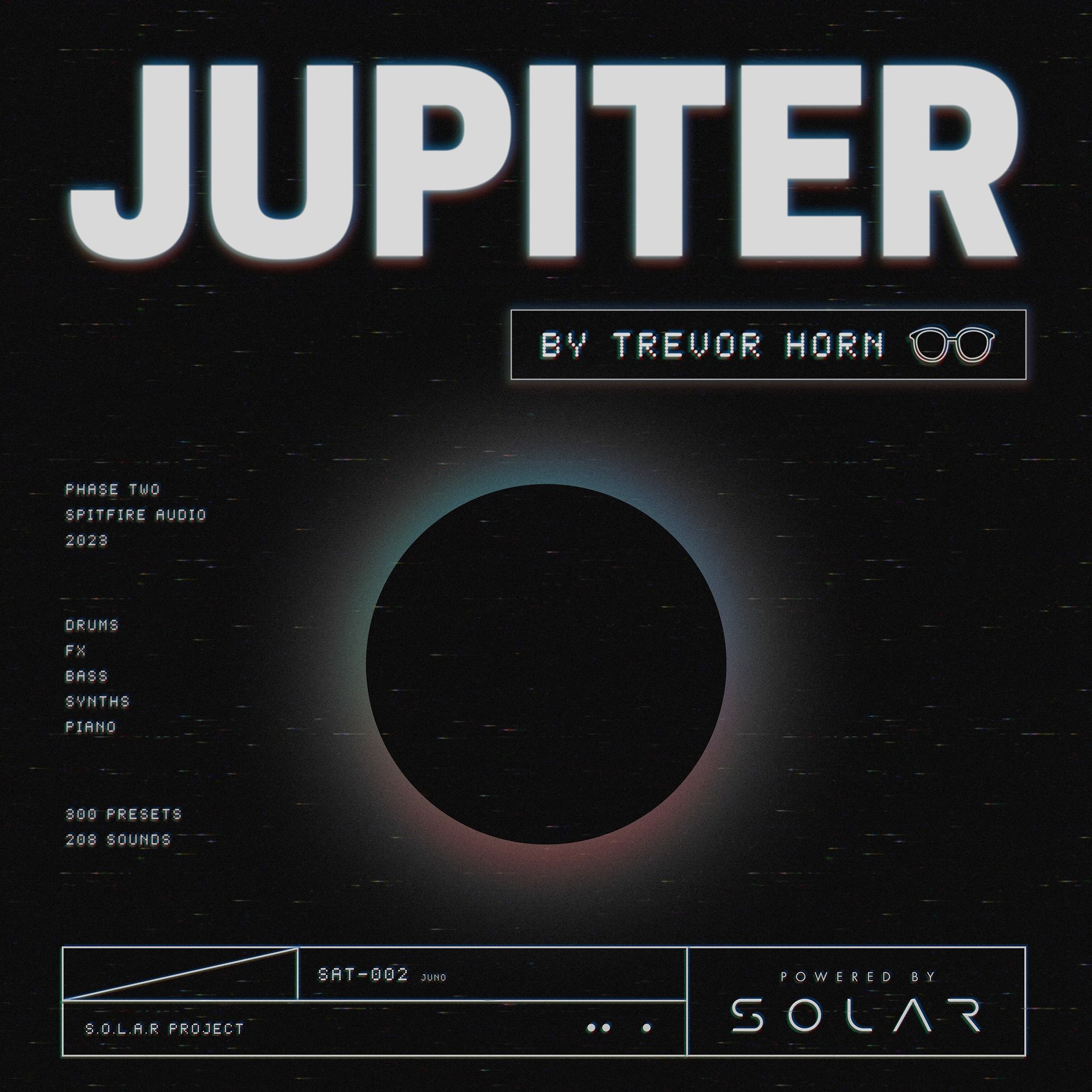 Spitfire Audio - Jupiter by Trevor Horn Plugins & FX Software GUI Artwork