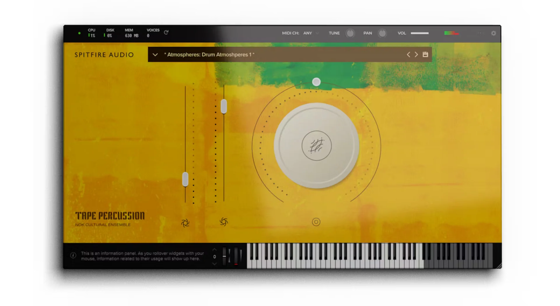 Spitfire Audio - Nok Cultural Ensemble - Tape Percussion Screenshot 2