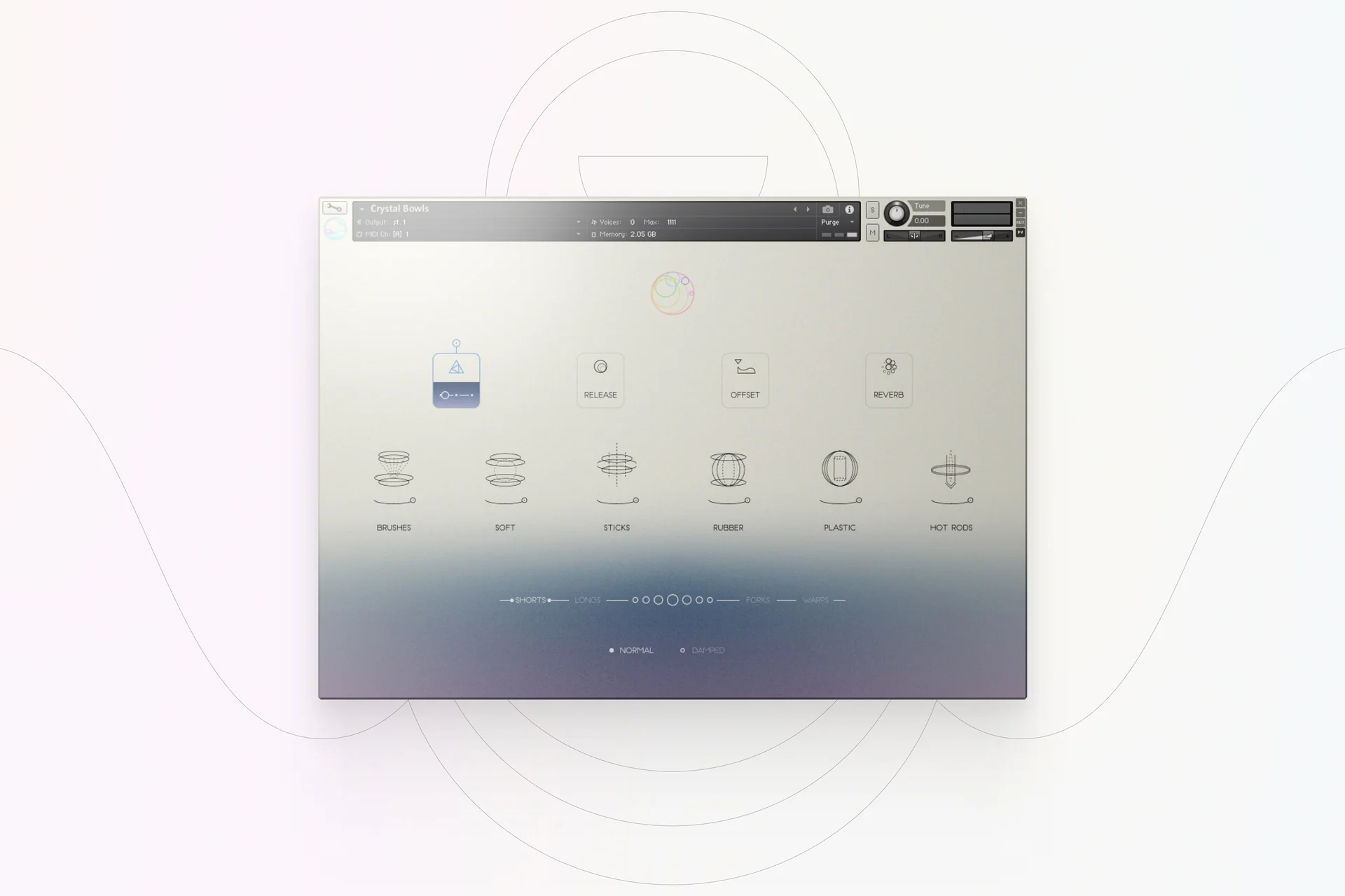 Spitfire Audio - Aska Matsumiya - Crystal Bowls Screenshot 2