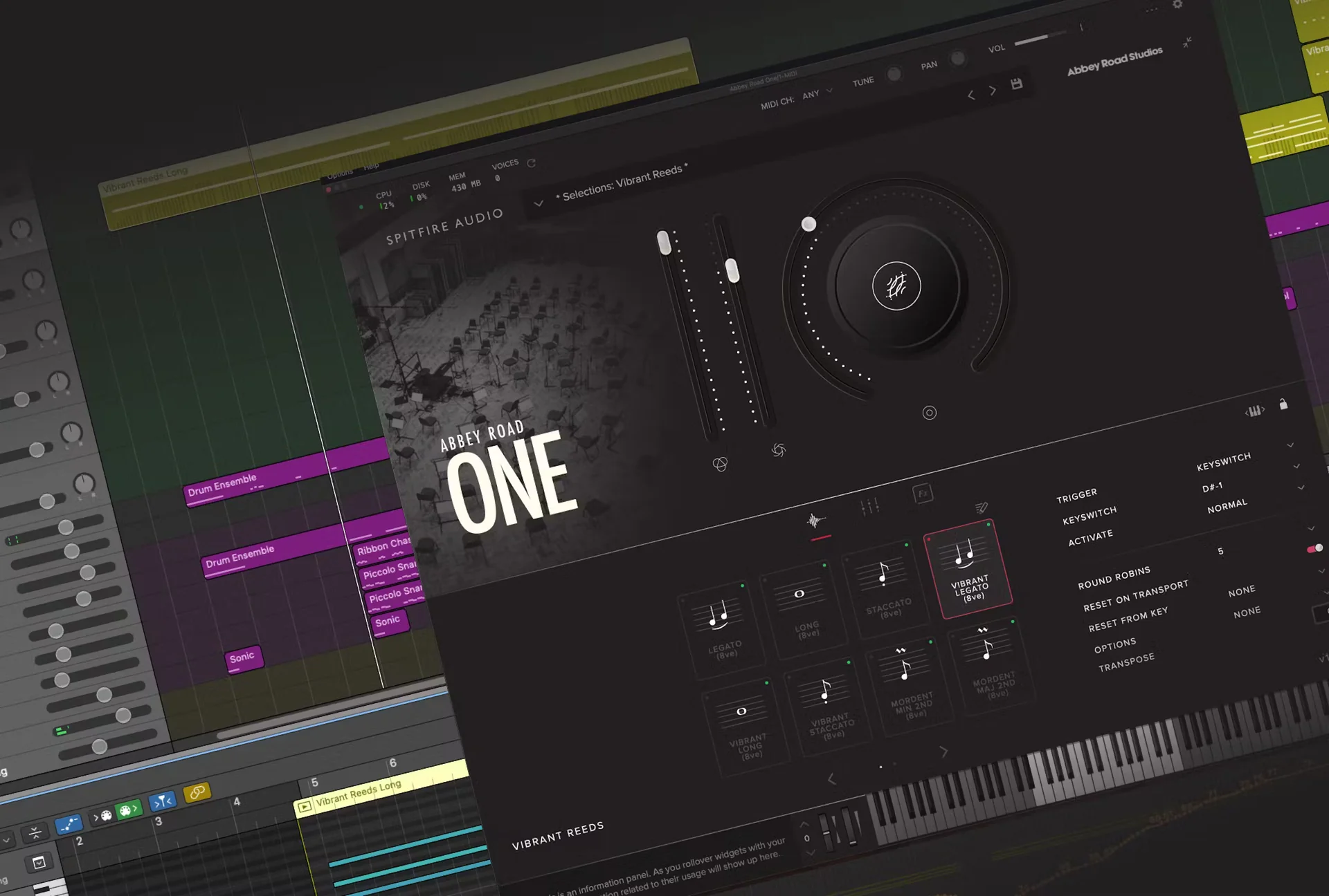 Spitfire Audio - Abbey Road One Vibrant Reeds Screenshot 3