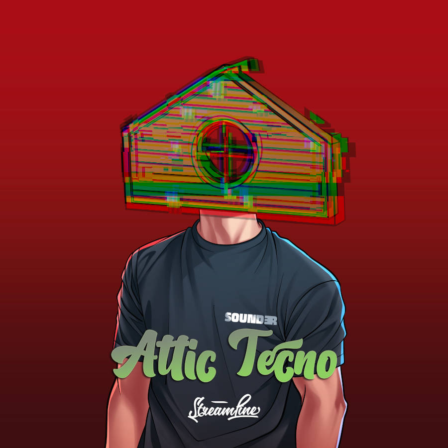 Streamline Samples - Attic Techno Sample Packs Software GUI Artwork