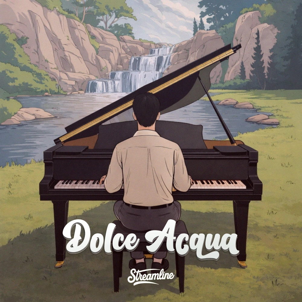 Streamline Samples - Dolce Acqua – Cinematic Piano & Orchestral Kits Sample Packs Software GUI Artwork