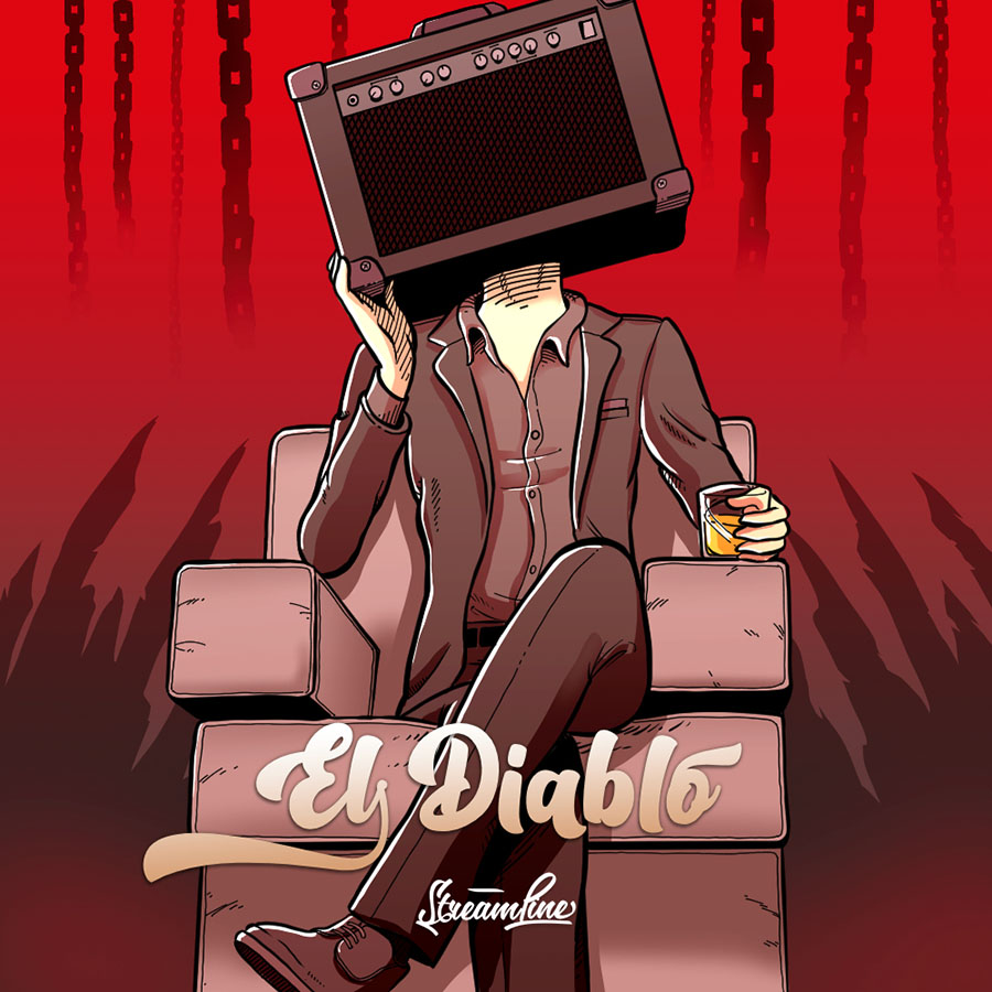 Streamline Samples - El Diablo Sample Packs Software GUI Artwork