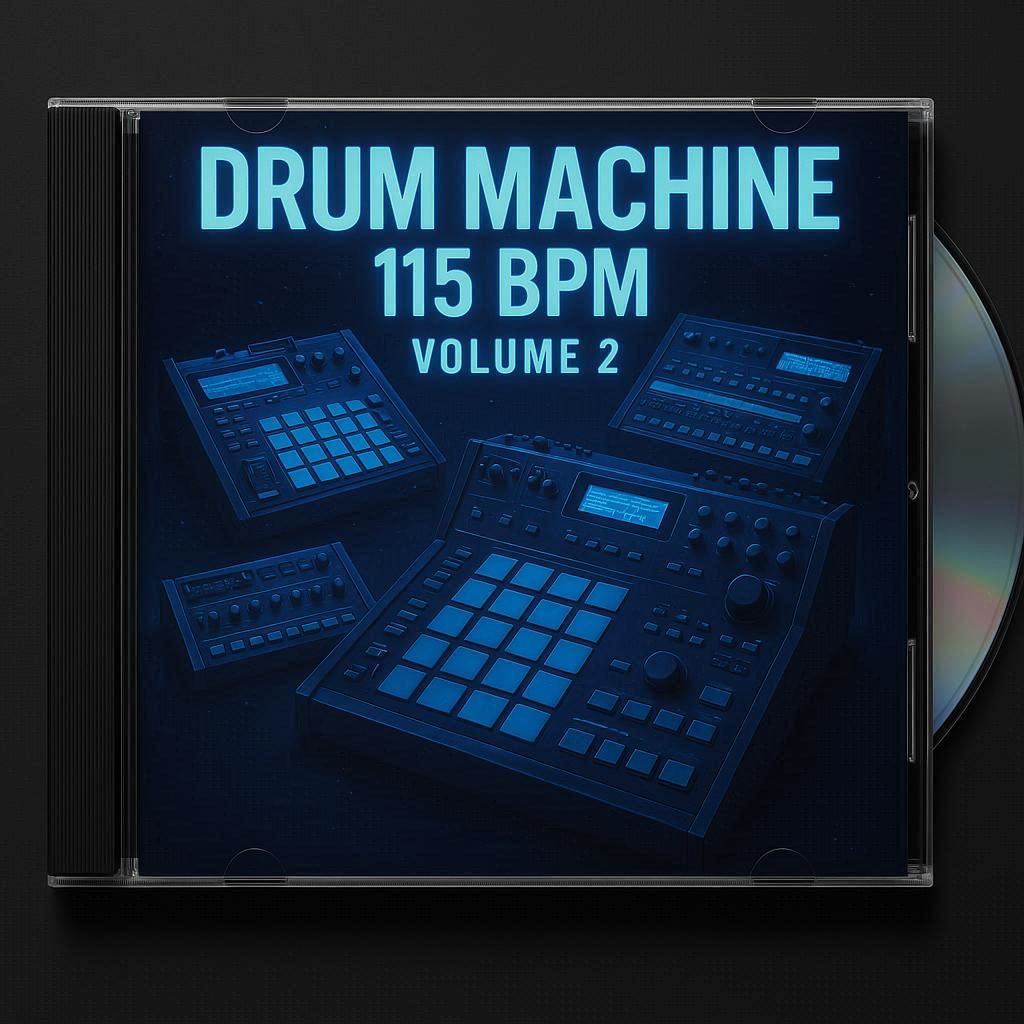 Drum Machine 115 BPM Volume 2
