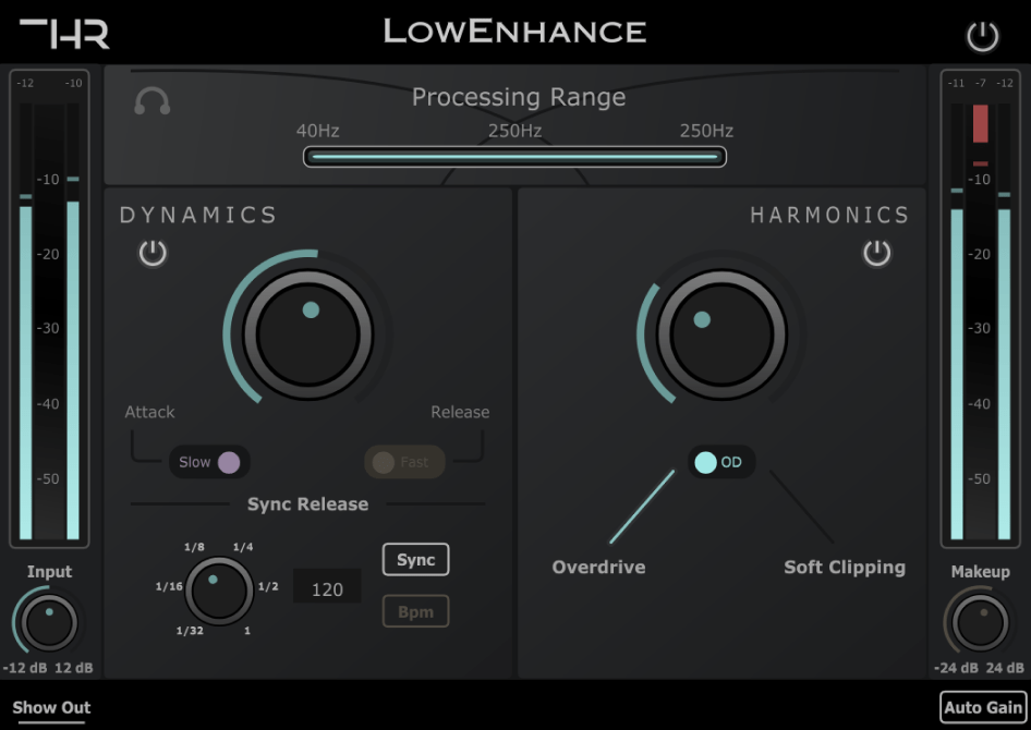 THR - LowEnhance Plugins & FX Software GUI Artwork