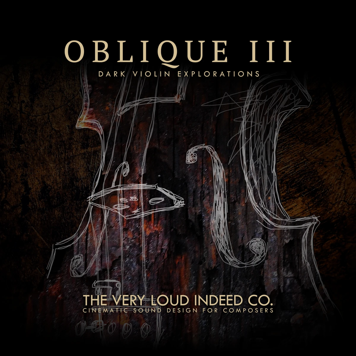 The Very Loud Indeed Co - Oblique III Kontakt Instruments Software GUI Artwork