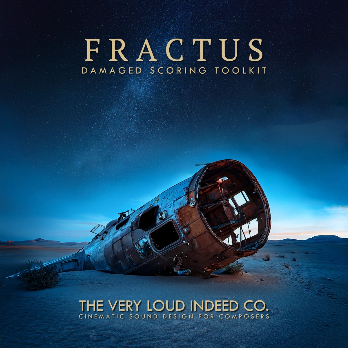 The Very Loud Indeed Co - Fractus Kontakt Instruments Software GUI Artwork