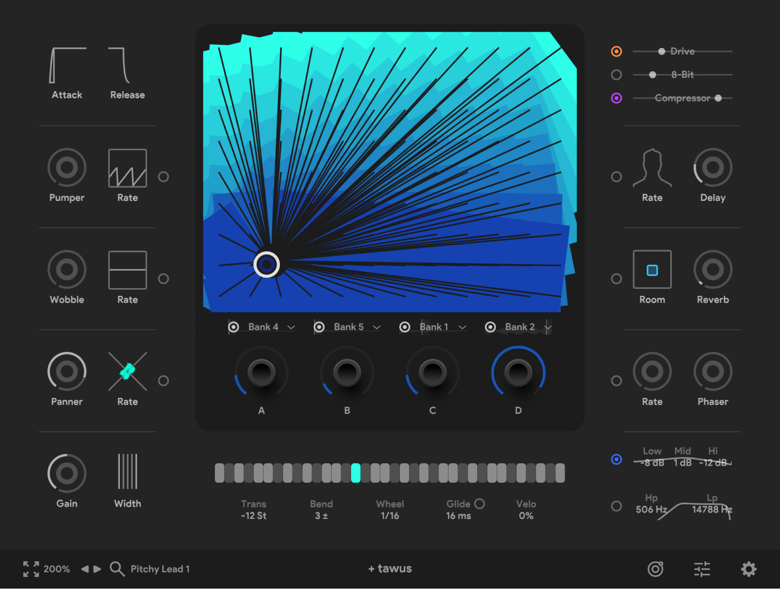 Thenatan - Tawus Plugins & FX Software GUI Artwork