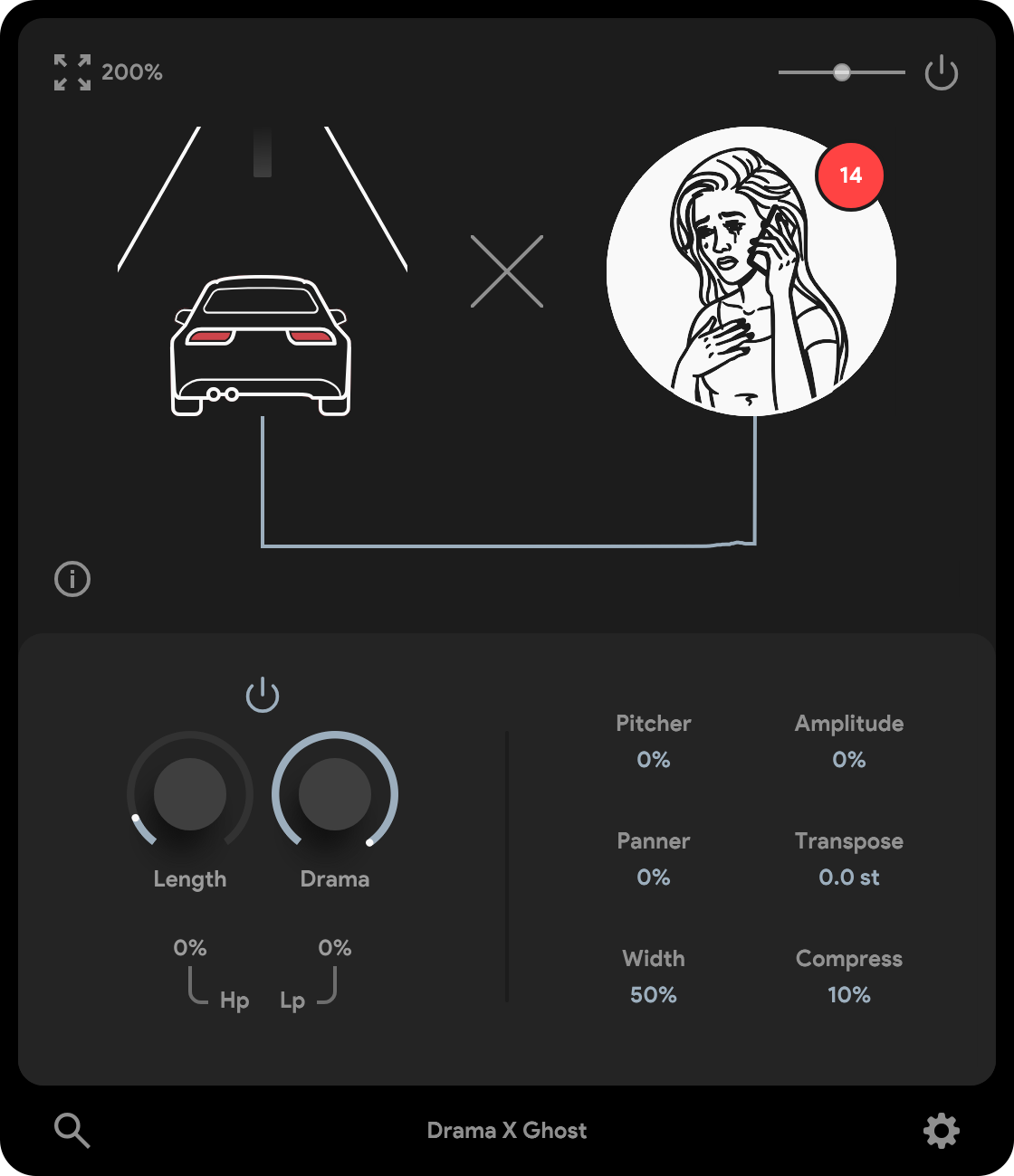 Thenatan - DramaGhost Plugins & FX Software GUI Artwork