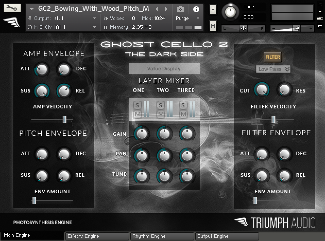 Triumph Audio - Ghost Cello 2: The Dark Side Screenshot 2