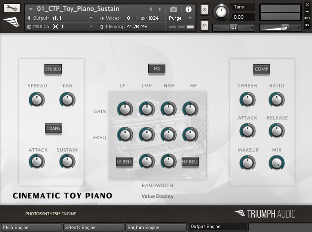 Triumph Audio - Cinematic Toy Piano Screenshot 2