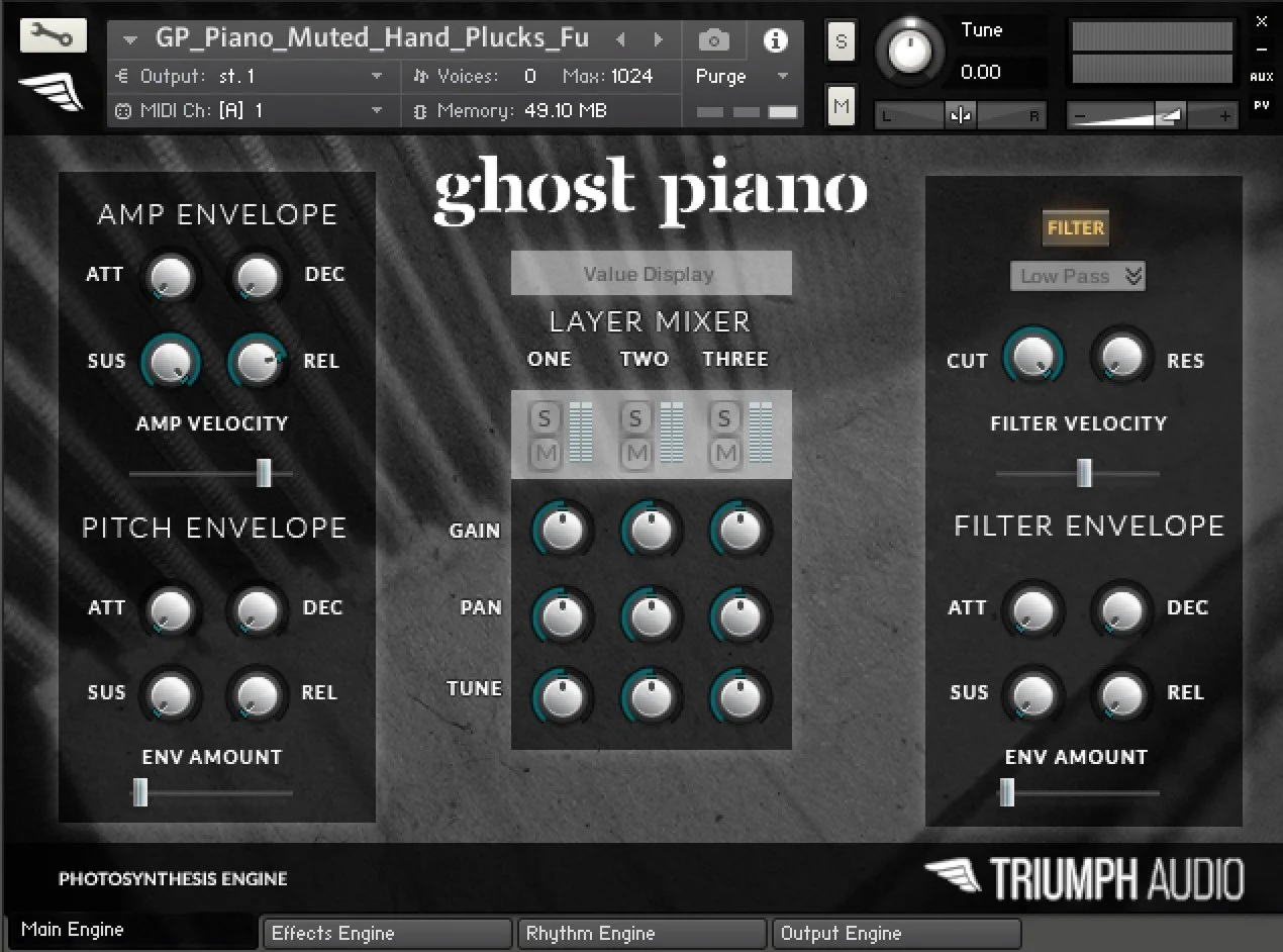 Triumph Audio - Ghost Piano Screenshot 3