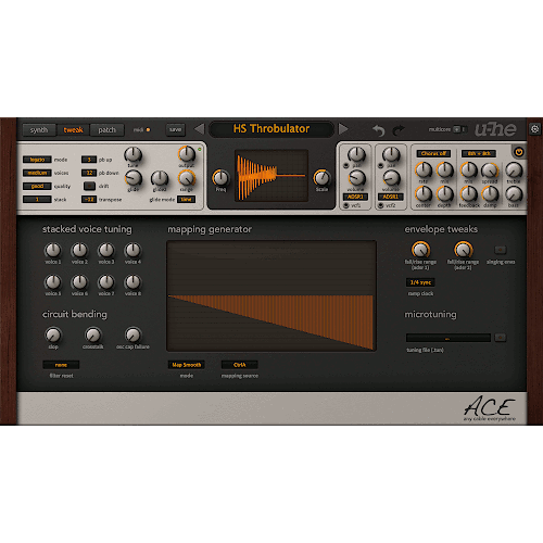 u-he Software - ACE Screenshot 3