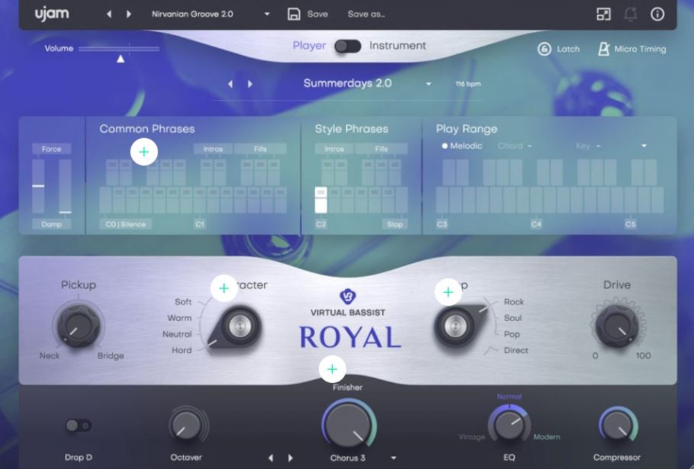 ujam - Virtual Bassist: Royal Screenshot 3