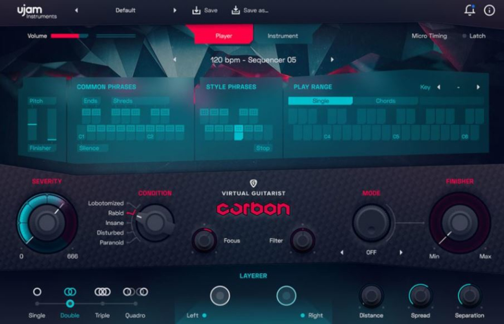 ujam - Virtual Guitarist: Carbon Screenshot 4