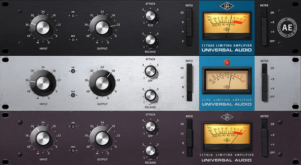 Universal Audio - 1176 Classic Limiter Collection Plugins & FX Software GUI Artwork