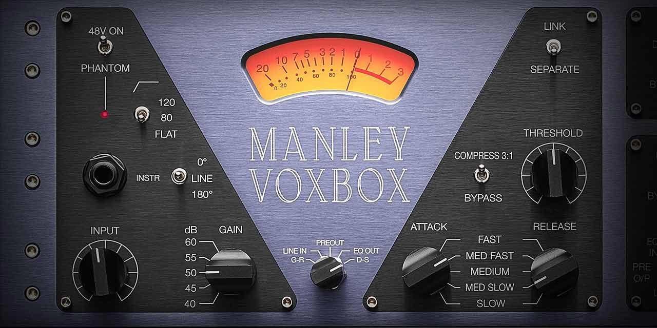 Universal Audio - Manley VOXBOX Channel Strip Plugins & FX Software GUI Artwork