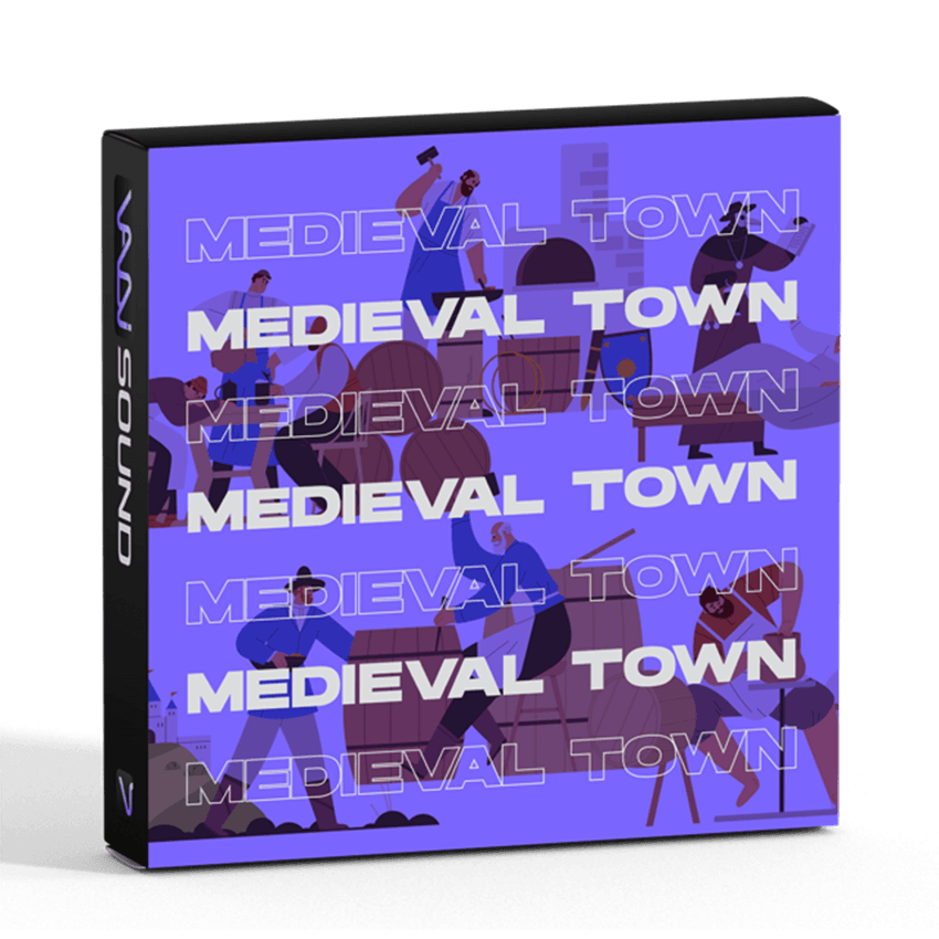 Vadi Sound - Medieval Town SFX Bundle Sample Packs Software GUI Artwork