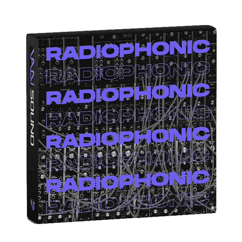 Vadi Sound - Radiophonic SFX Bundle Sample Packs Software GUI Artwork