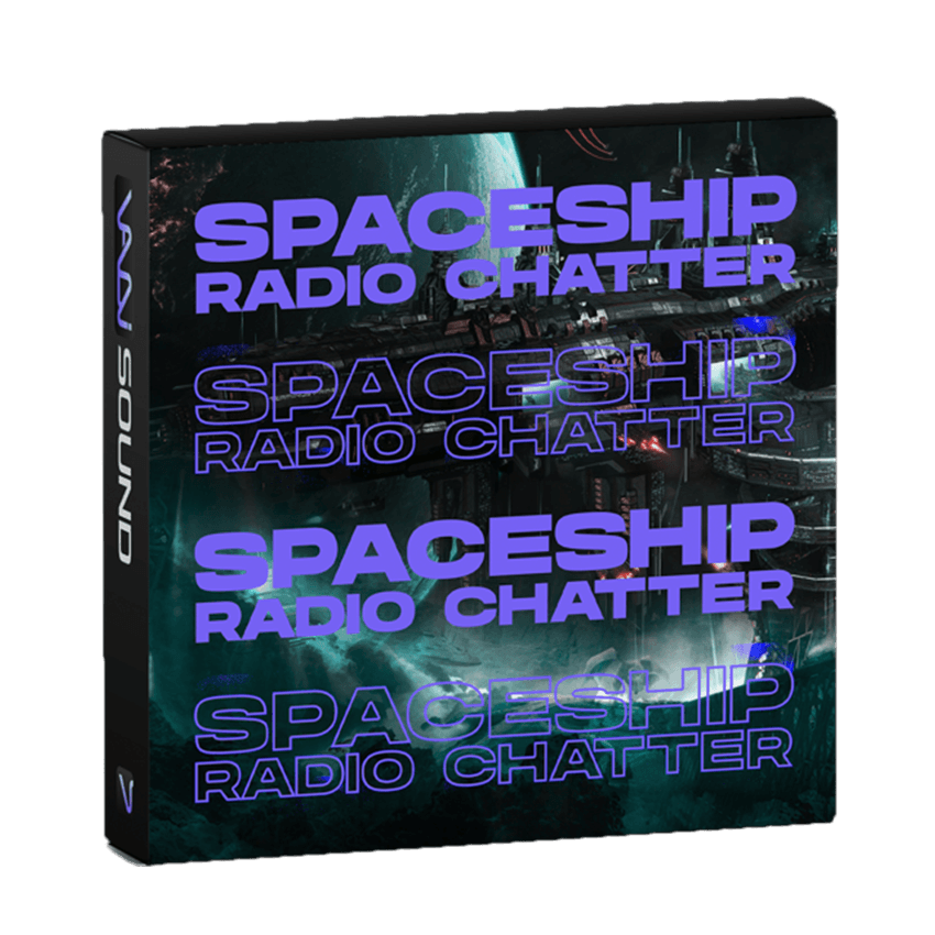 Vadi Sound - Spaceship Radio Chatter SFX Bundle Sample Packs Software GUI Artwork