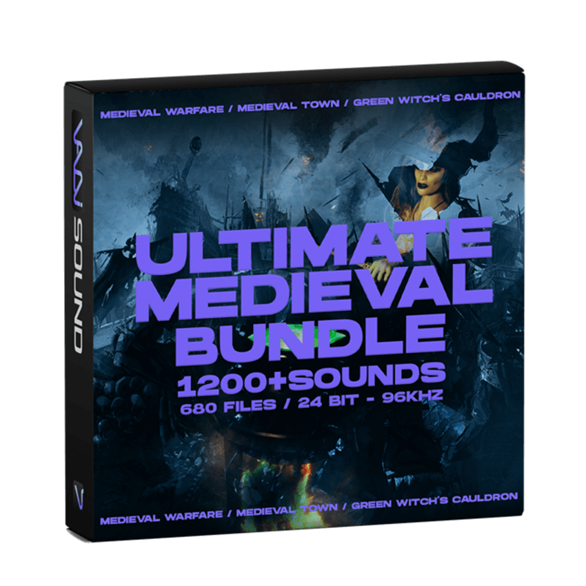 Vadi Sound - Ultimate Medieval SFX Bundle Sample Packs Software GUI Artwork