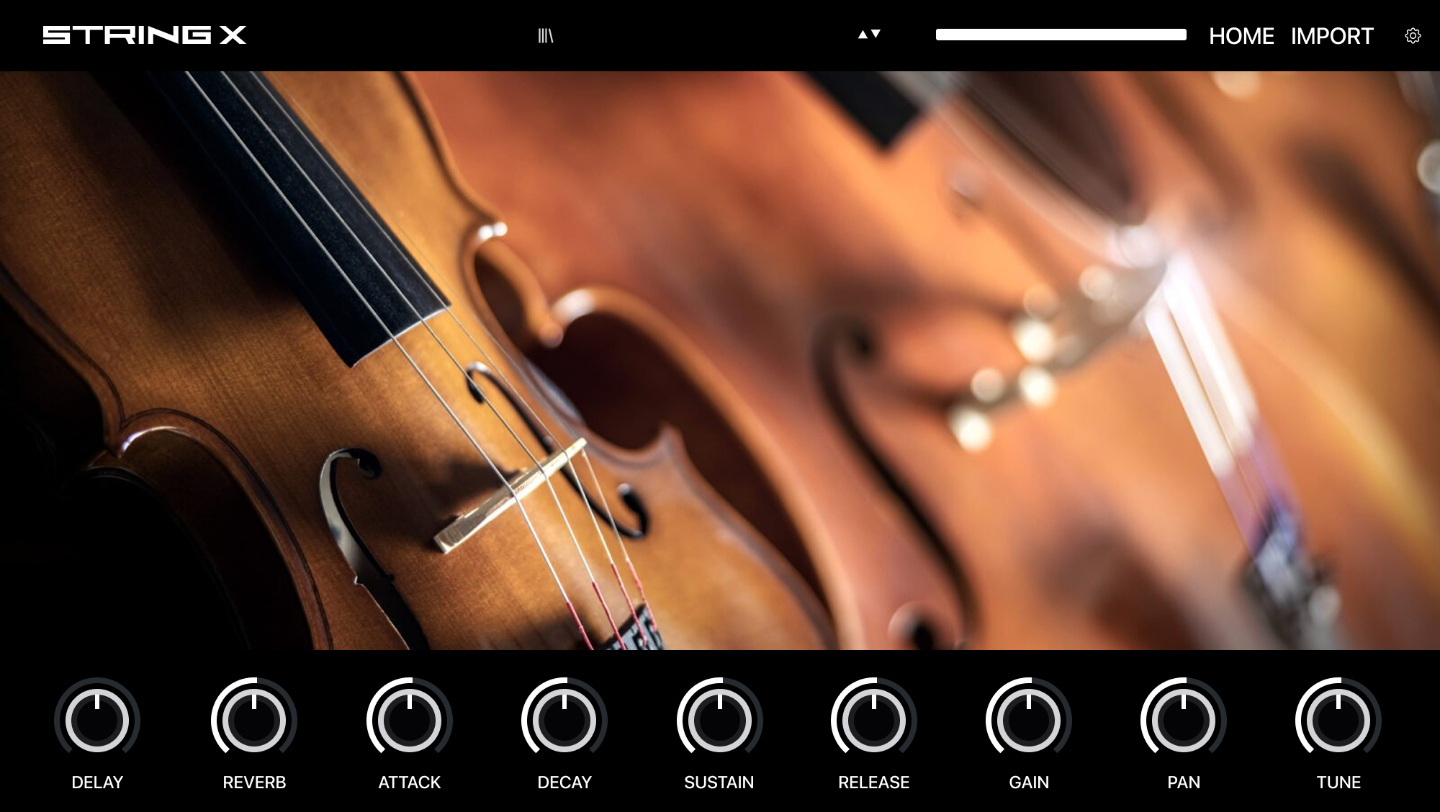 Vessel Audio - Strings X Plugins & FX Software GUI Artwork