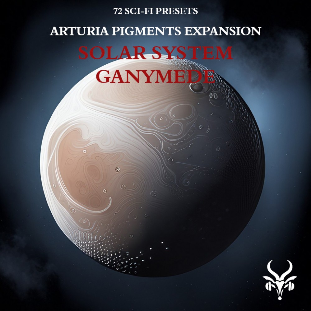 Vicious Antelope - Solar System: Ganymede - Pigments Presets Software GUI Artwork