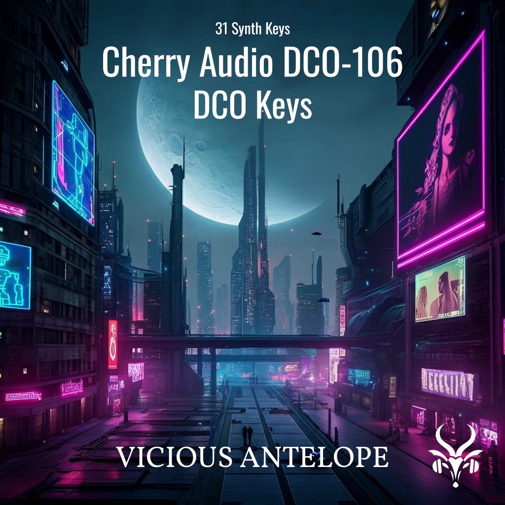 Vicious Antelope - DCO Keys - Cherry Audio DCO-106 Presets Software GUI Artwork