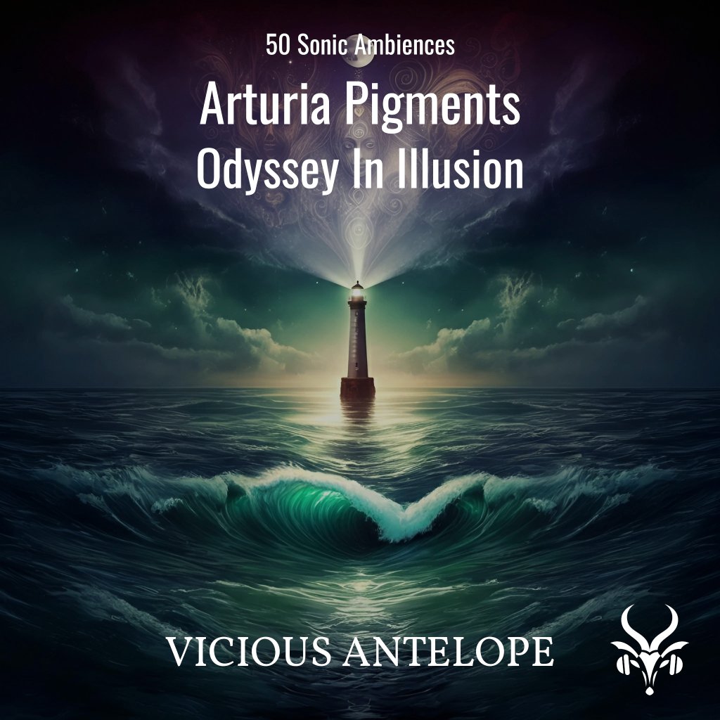 Vicious Antelope - Odyssey In Illusion - Pigments Presets Software GUI Artwork