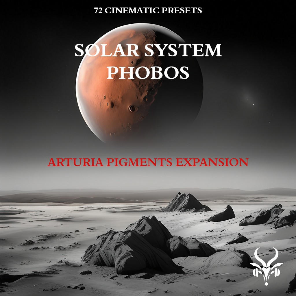 Vicious Antelope - Solar System: Phobos - Pigments Presets Software GUI Artwork