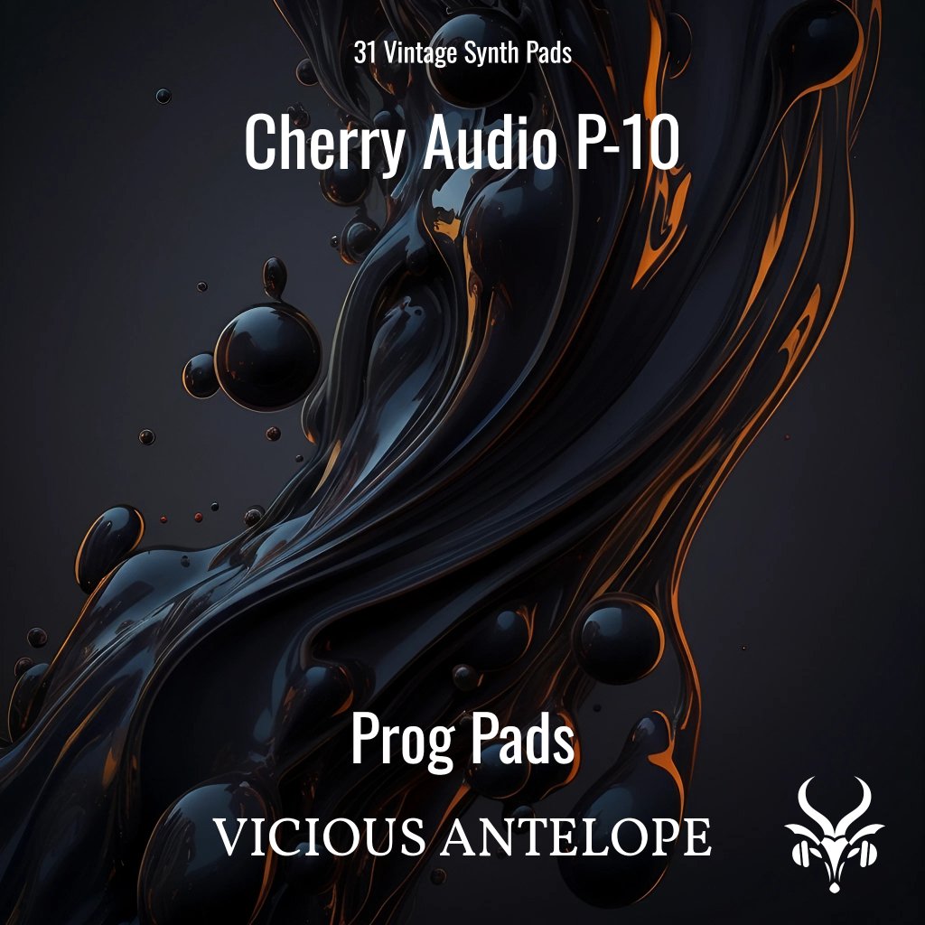 Vicious Antelope - Prog Pads - Cherry Audio P-10 Presets Software GUI Artwork