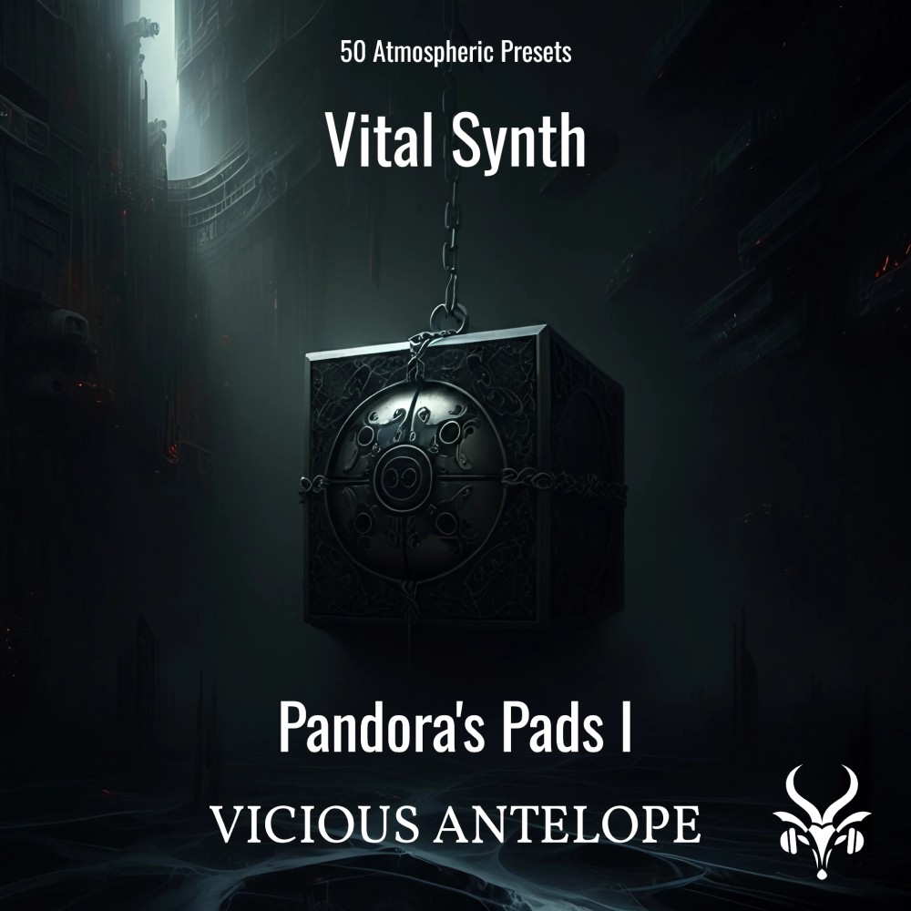 Vicious Antelope - Pandora's Pads I - Vital Presets Software GUI Artwork