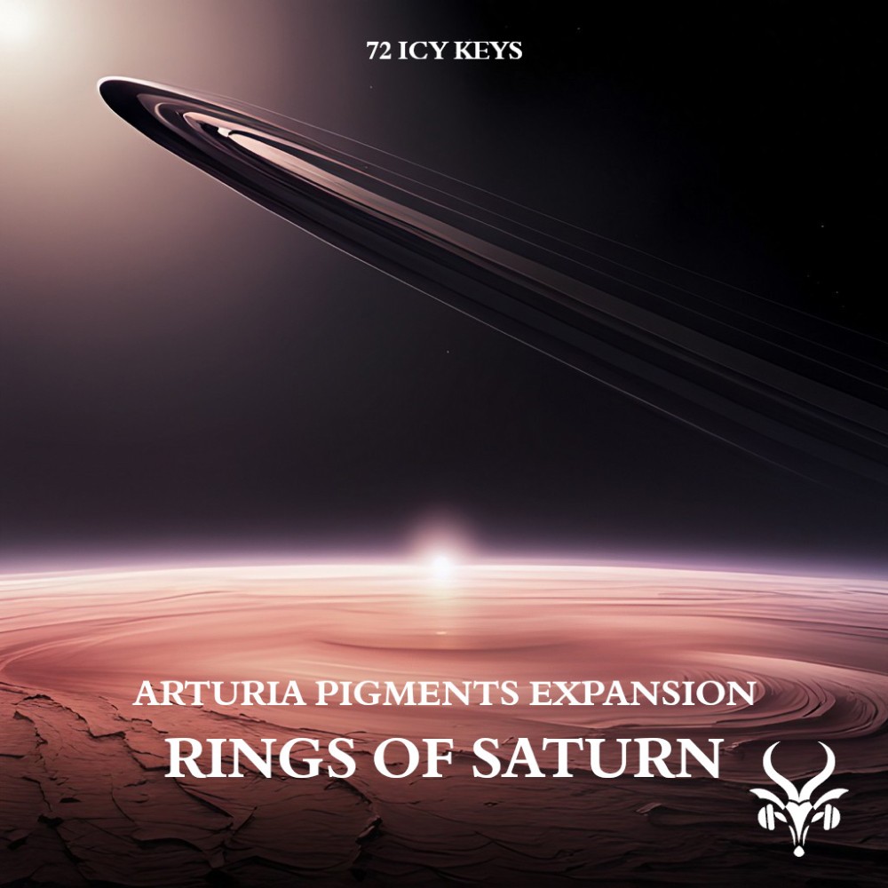 Vicious Antelope - Solar System: Rings of Saturn - Pigments Presets Software GUI Artwork