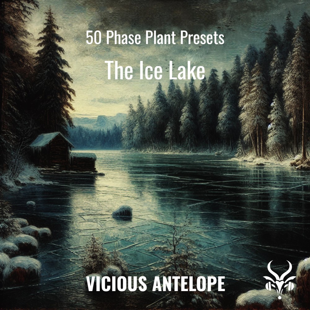 Vicious Antelope - The Ice Lake - Phaseplant Presets Software GUI Artwork