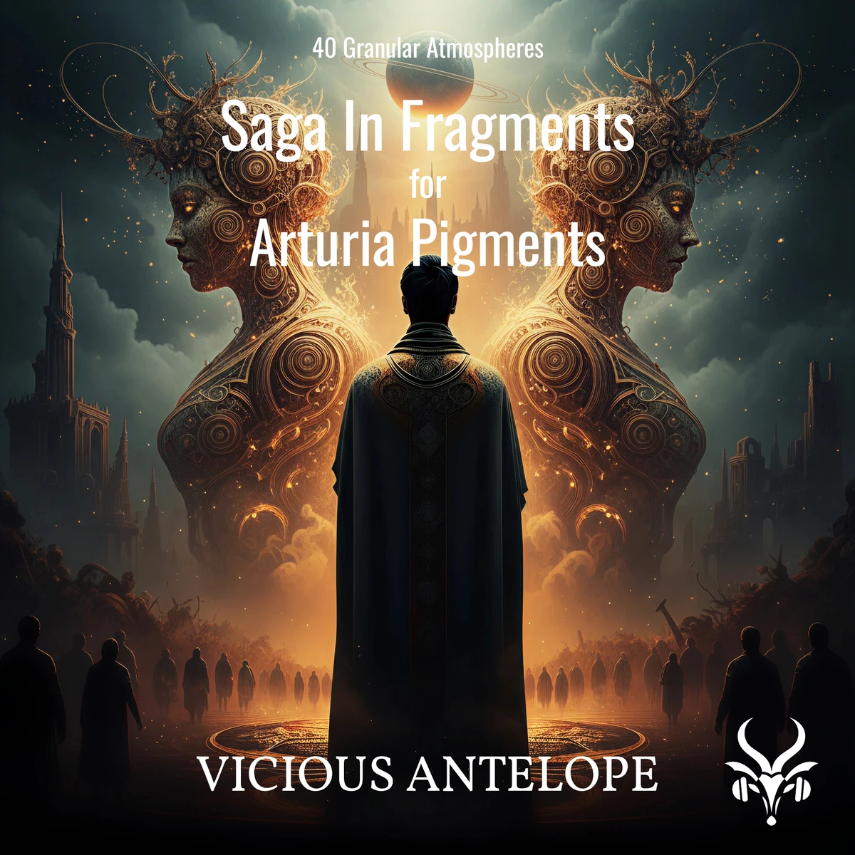 Vicious Antelope - Saga In Fragments - Pigments and Analog Lab V Presets Software GUI Artwork