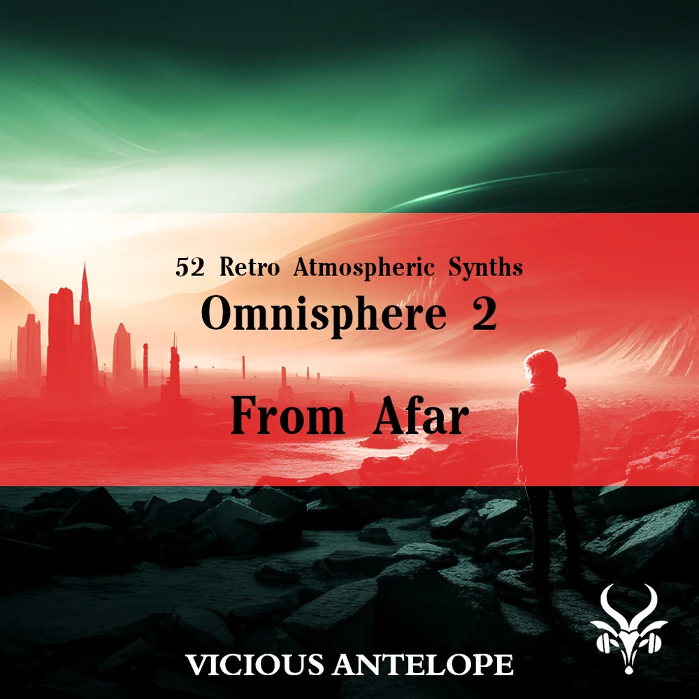 Vicious Antelope - From Afar - Omnisphere 2 Presets Software GUI Artwork