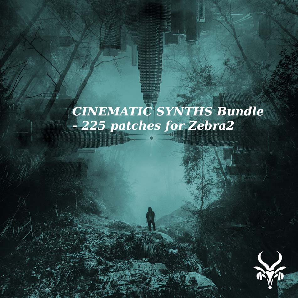 Vicious Antelope - Cinematic Synths Bundle - Zebra 2 Presets Software GUI Artwork