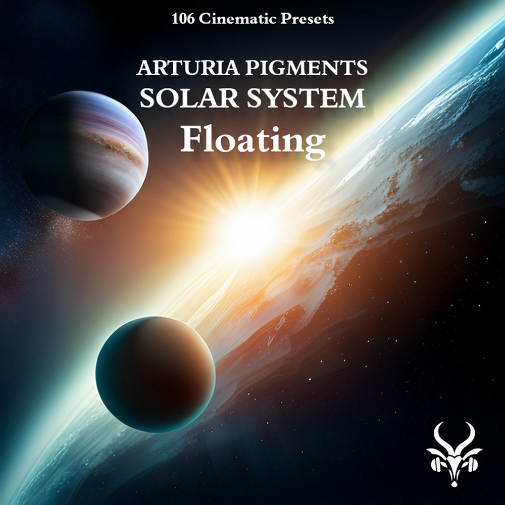 Vicious Antelope - Solar System: Floating - Pigments Presets Software GUI Artwork