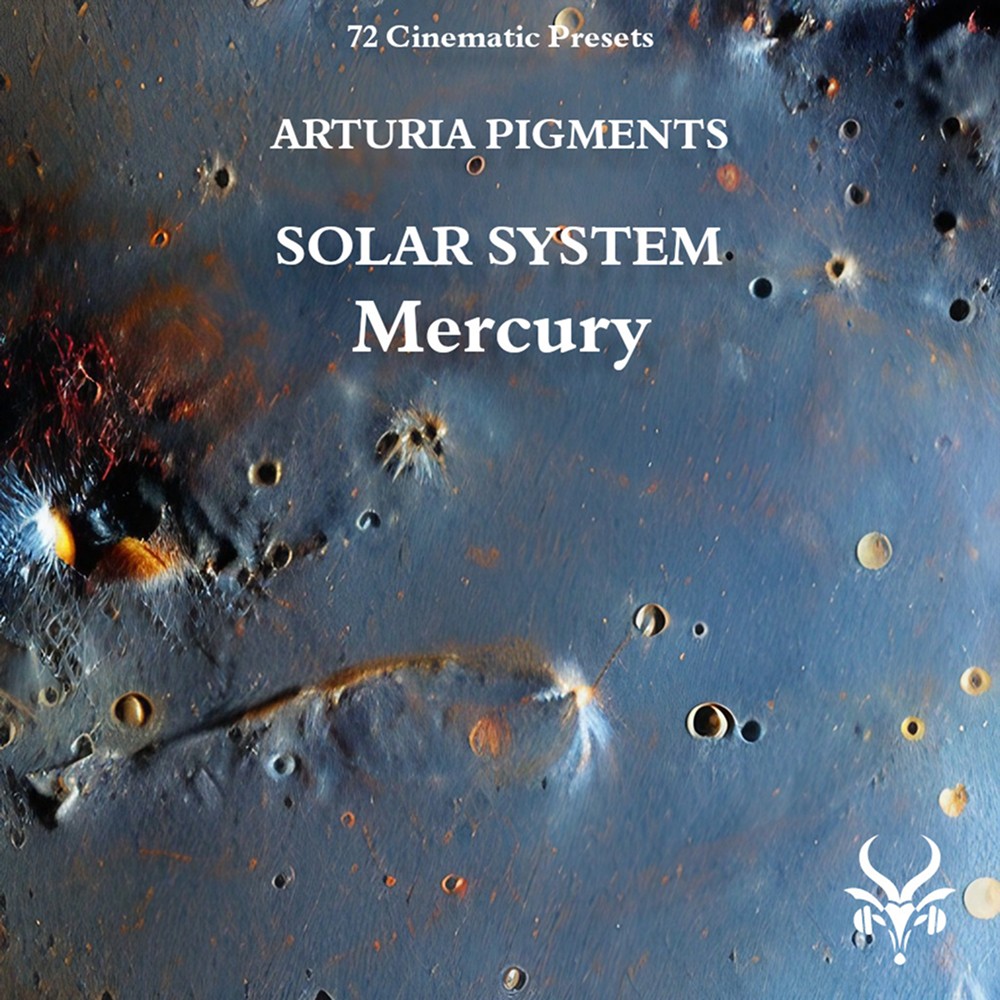 Vicious Antelope - Solar System: Mercury - Pigments Presets Software GUI Artwork