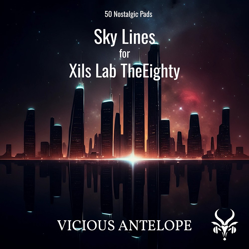 Vicious Antelope - Sky Lines - Xils Lab TheEighty Presets Software GUI Artwork