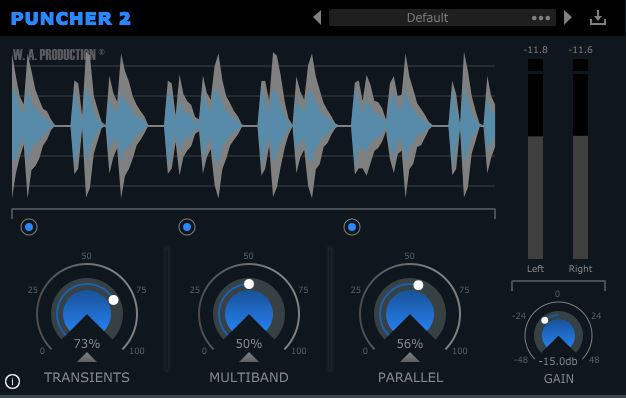 W.A. Production - Puncher 2 Plugins & FX Software GUI Artwork