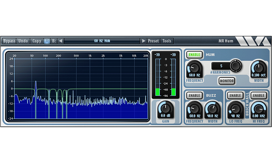 Wave Arts - MR Hum 6 Plugins & FX Software GUI Artwork