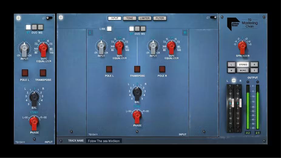 Abbey Road TG Mastering Chain