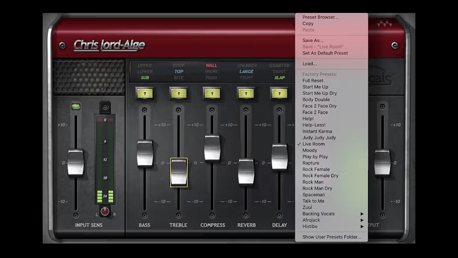 Waves - CLA Vocals Screenshot 6