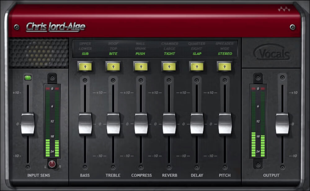 Waves - CLA Vocals Plugins & FX Software GUI Artwork