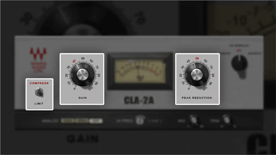 Waves - CLA-2A Compressor Limiter Screenshot 2