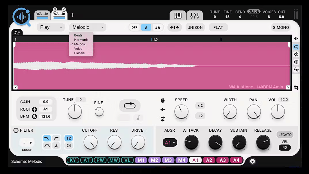 Waves - CR8 Creative Sampler Screenshot 3