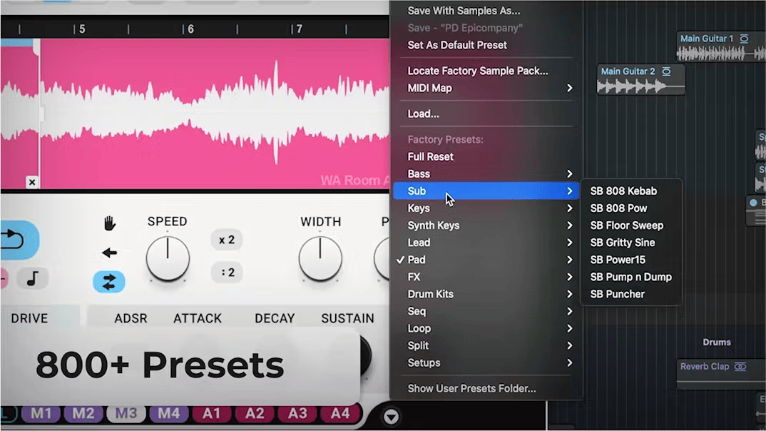 Waves - CR8 Creative Sampler Screenshot 7