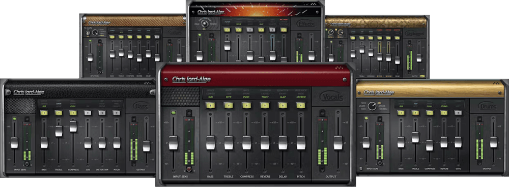 Waves - Chris Lord-Alge Signature Series Plugins & FX Software GUI Artwork